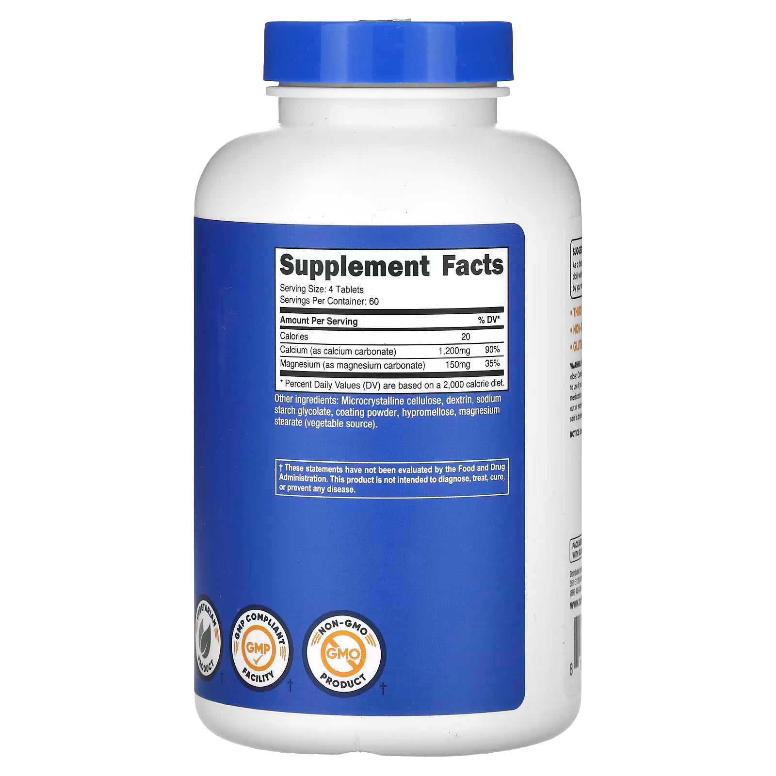 CALCIO CARBONATO MAGNESIO 240 CAPSULAS