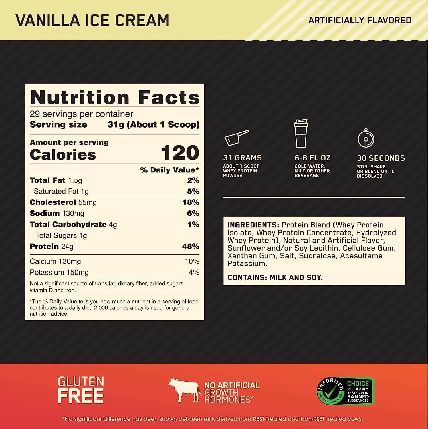 GOLD STANDARD WHEY 5 LB - OPTIMUM NUTRITION