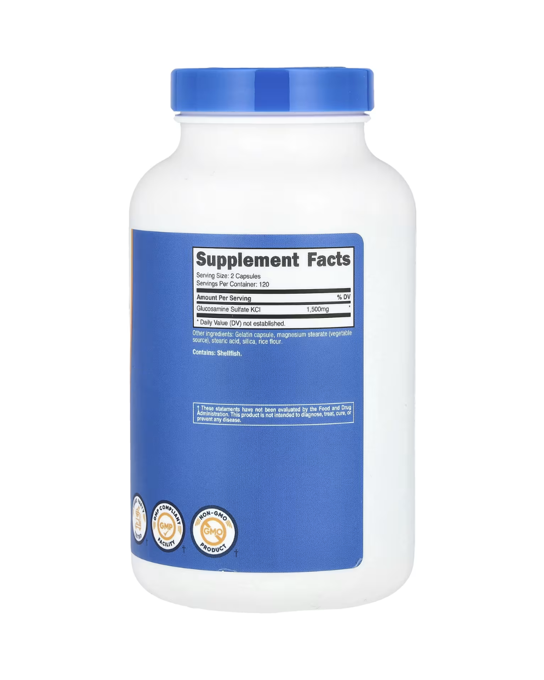 GLUCOSAMINE SULFATE 240 CAPSULES/ GLUCOSAMINA SULFATO 240 CAPSULAS