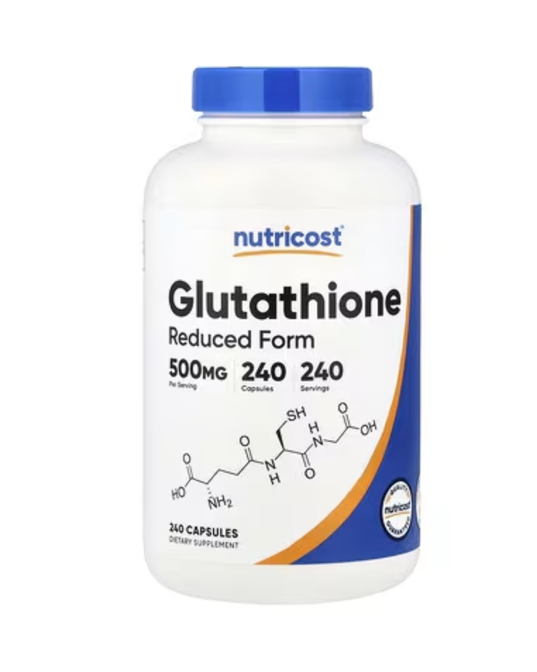 GLUTATHIONE 500 MG 240 CAPSULES/ GLUTATION 240 CAPSULAS