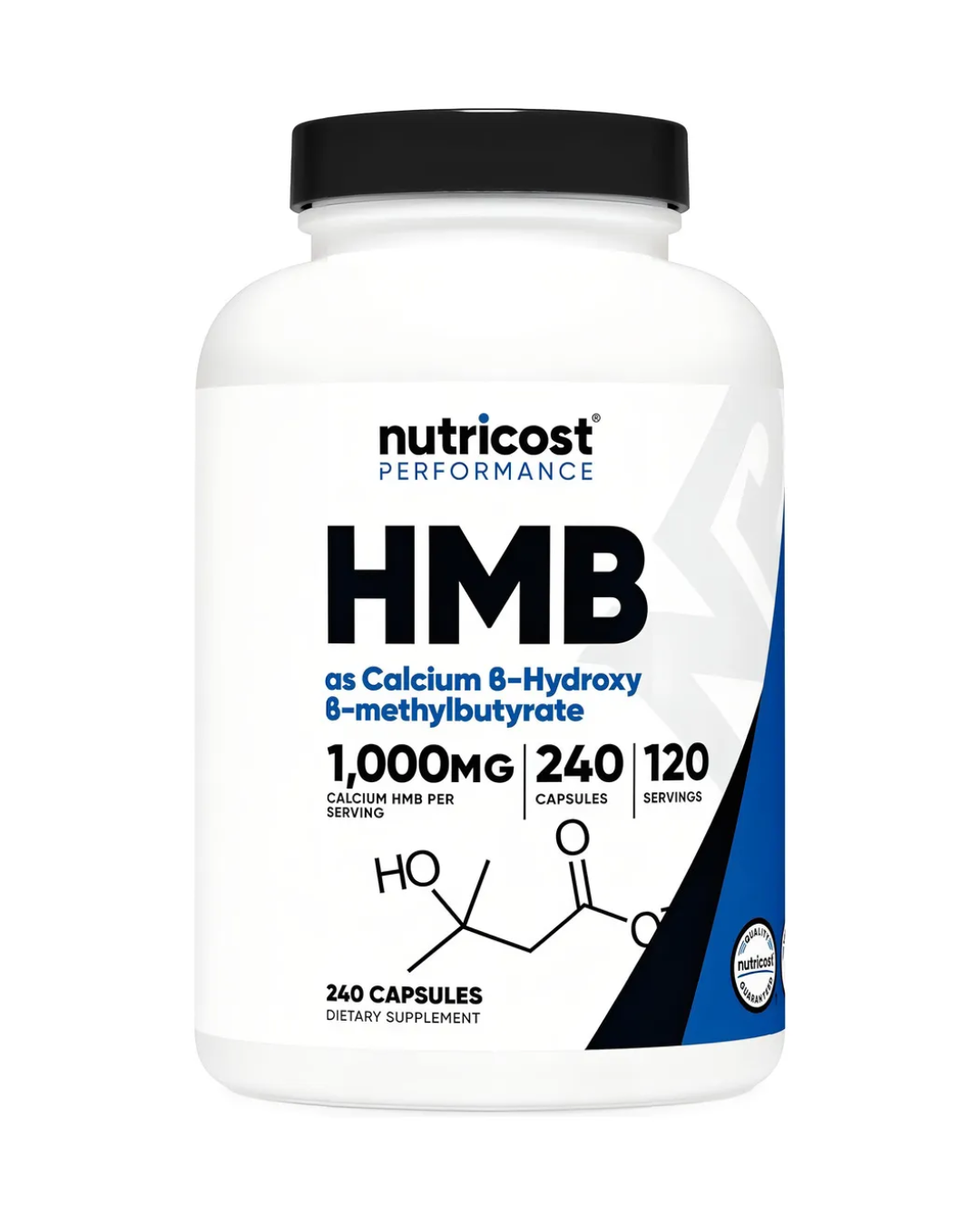 HMB 1000MG 240 CAPSULES/ B-hidroxi-B-metilbutirato