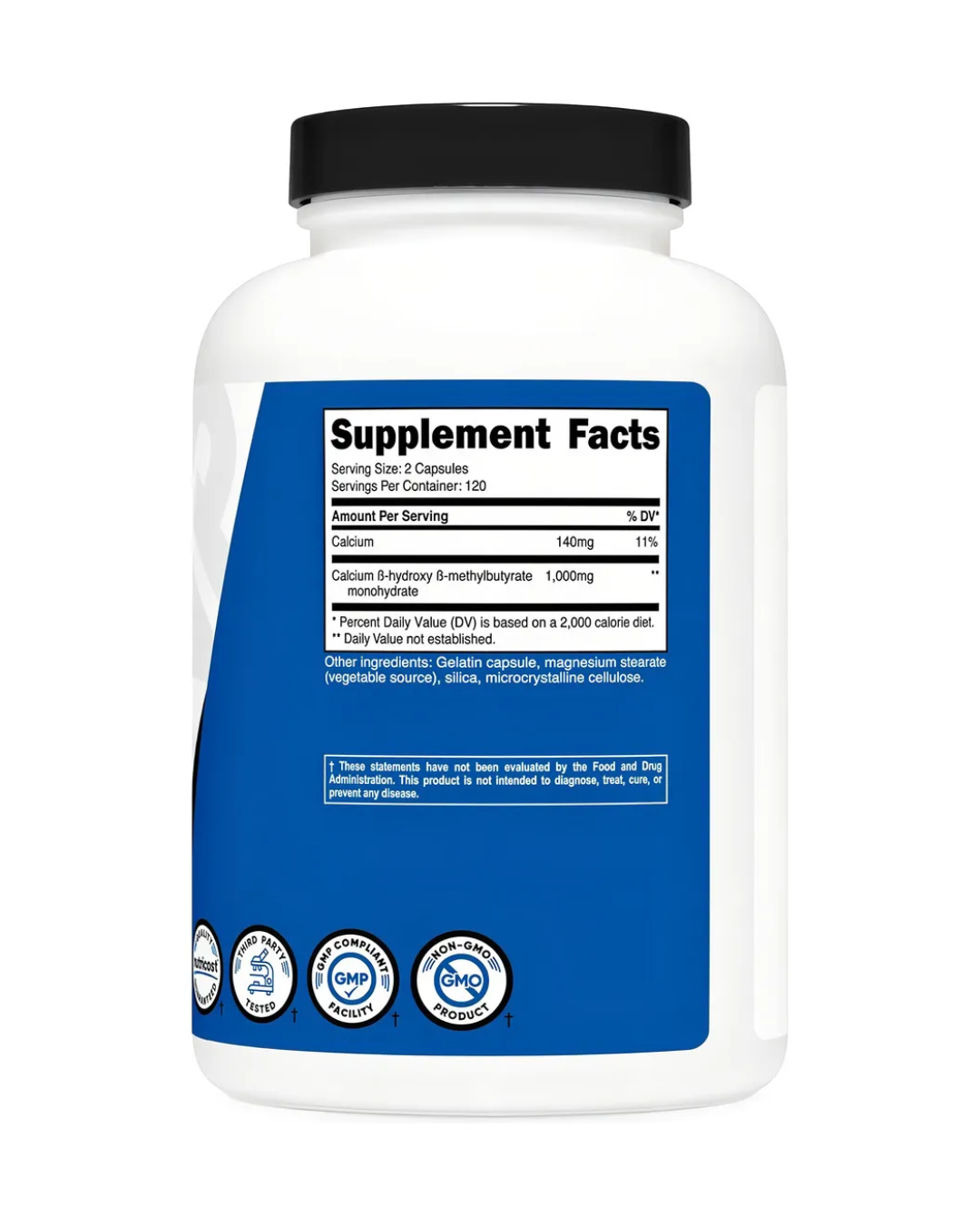 HMB 1000MG 240 CAPSULES/ B-hidroxi-B-metilbutirato