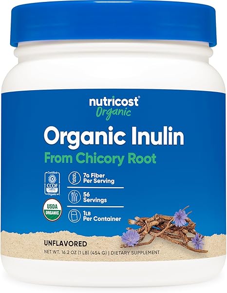 INULLINE POWDER 454 GRAMS / INULINA EN POLVO 454 GRAMOS