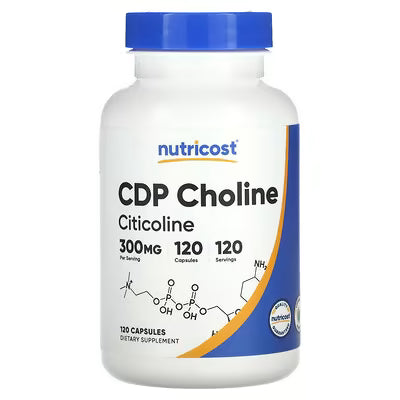 CDP CHOLINE 300MG 120 CAPSULES/ CDP COLINA 300 MG