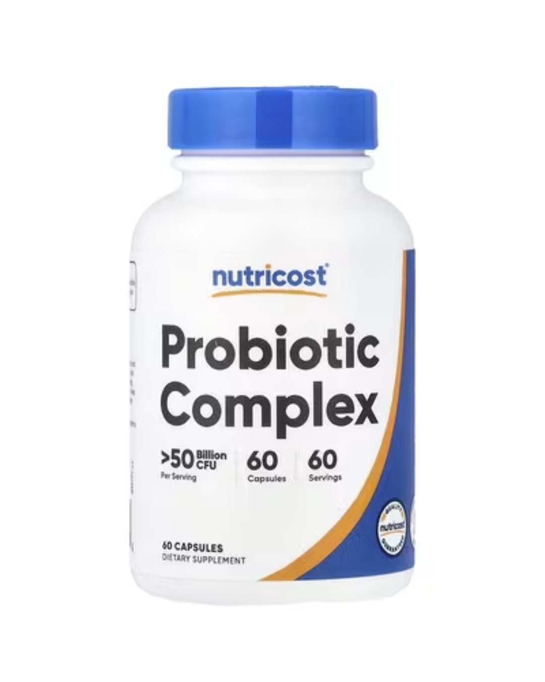PROBIOTIC COMPLEX 50 BILLION CFU 60 CAPSULES/ COMPLEJO PROBIOTICO 50 BILLONES 60 CAPSULAS