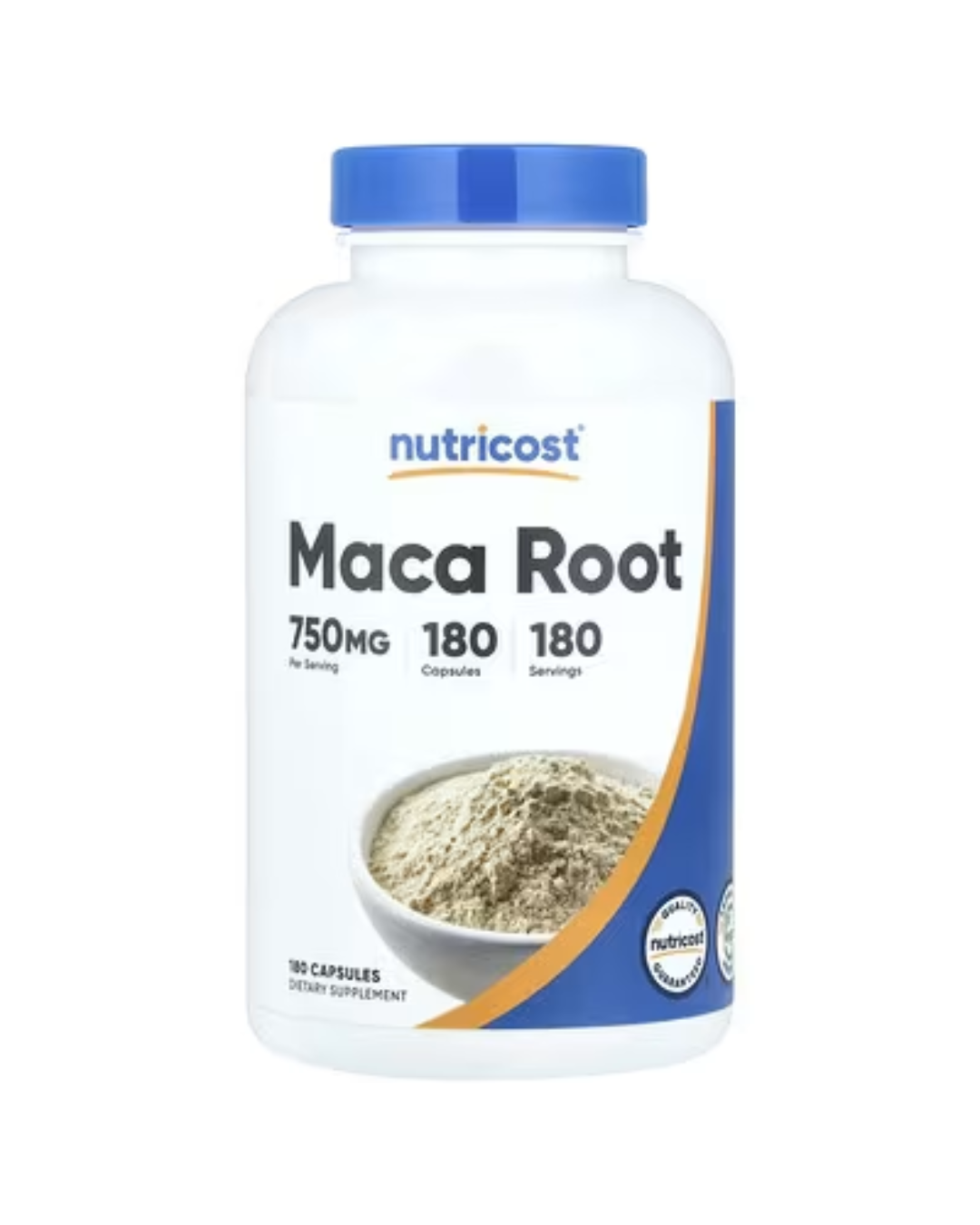 MACA ROOT CAPSULES 750MG 180 CAPSULES/ RAIZ DE MACA 180 CAPSULAS