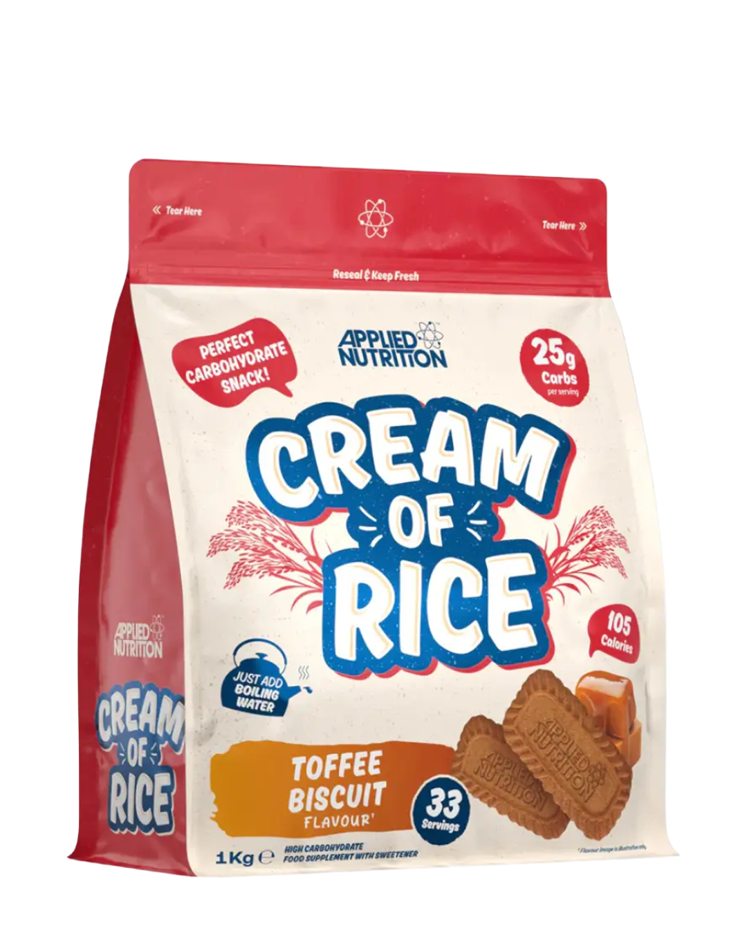 Crema de arroz applied nutrition 1KG