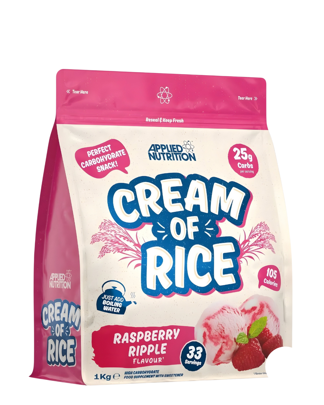 Crema de arroz applied nutrition 1KG