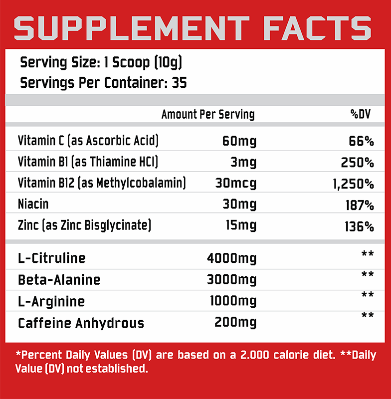 Agresive pump supreme nutrition