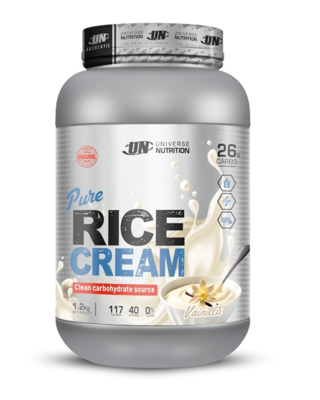 PURE RICE CREAM / CREMA DE ARROZ - UNIVERSE NUTRITION 1.2KG