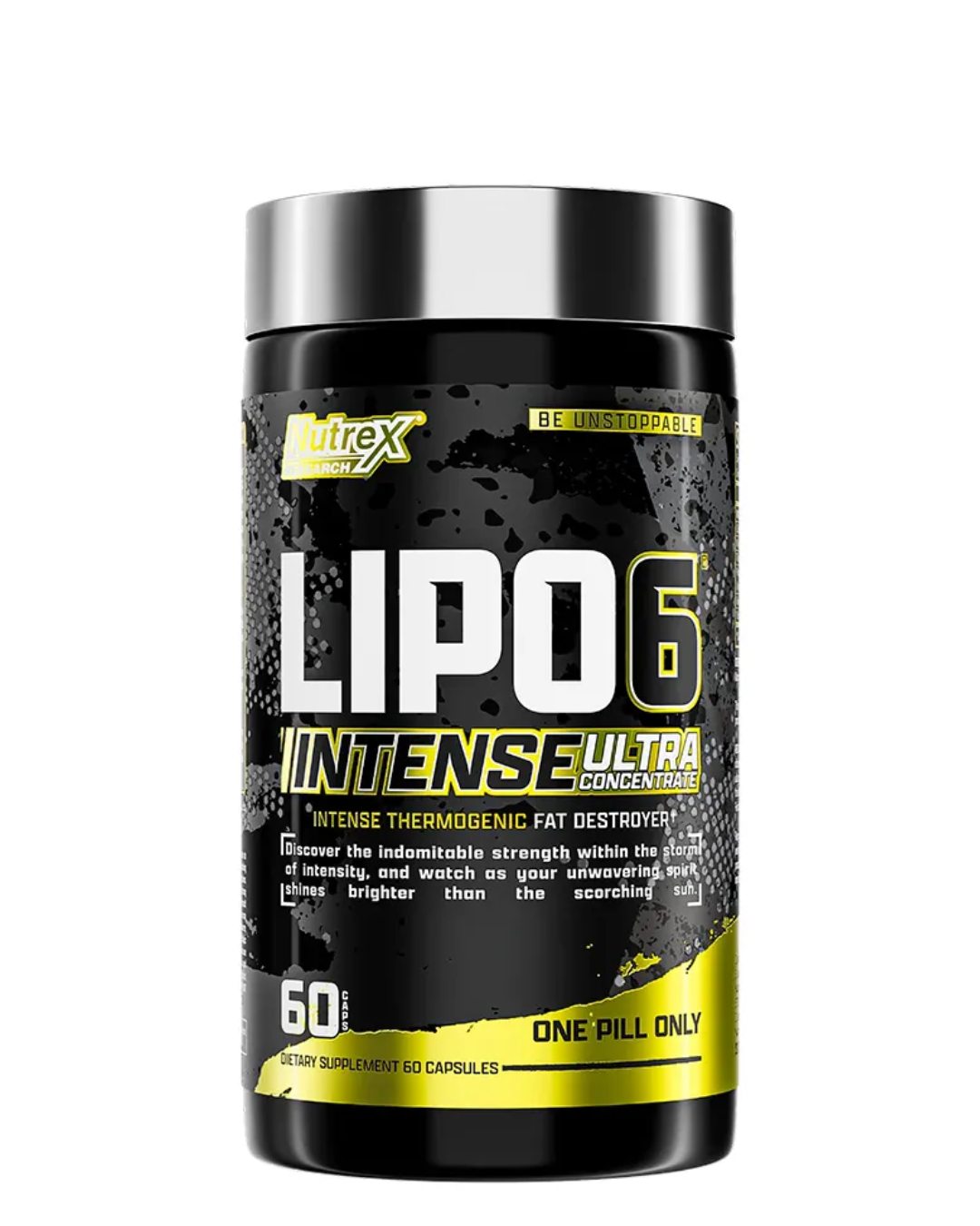 Lipo 6 black -60 caps amarillo