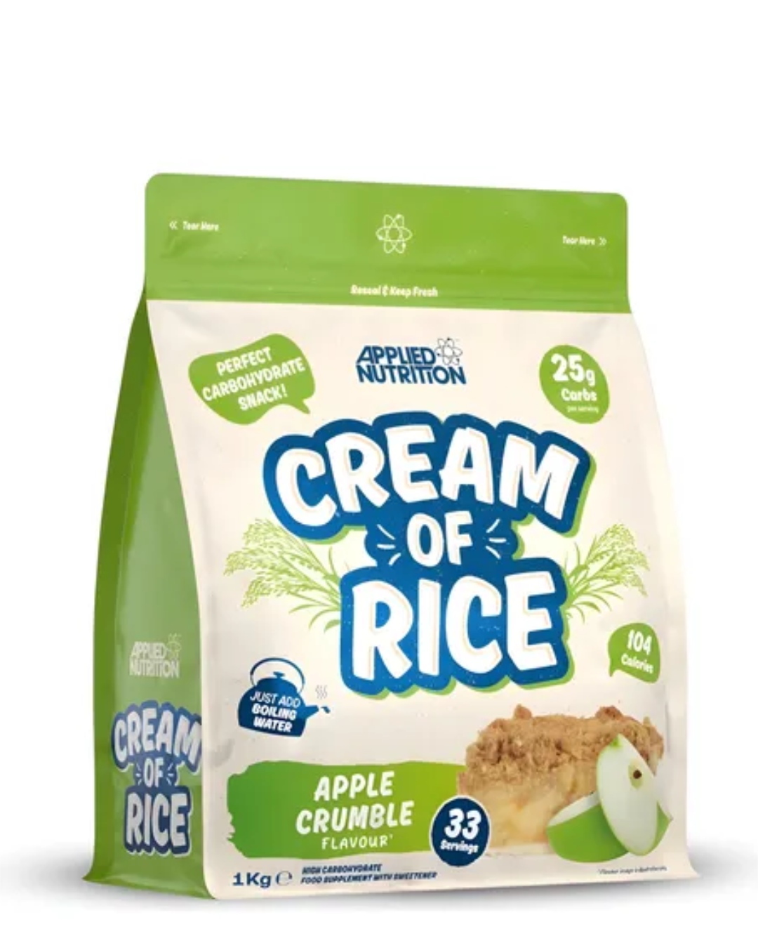 Crema de arroz applied nutrition 1KG