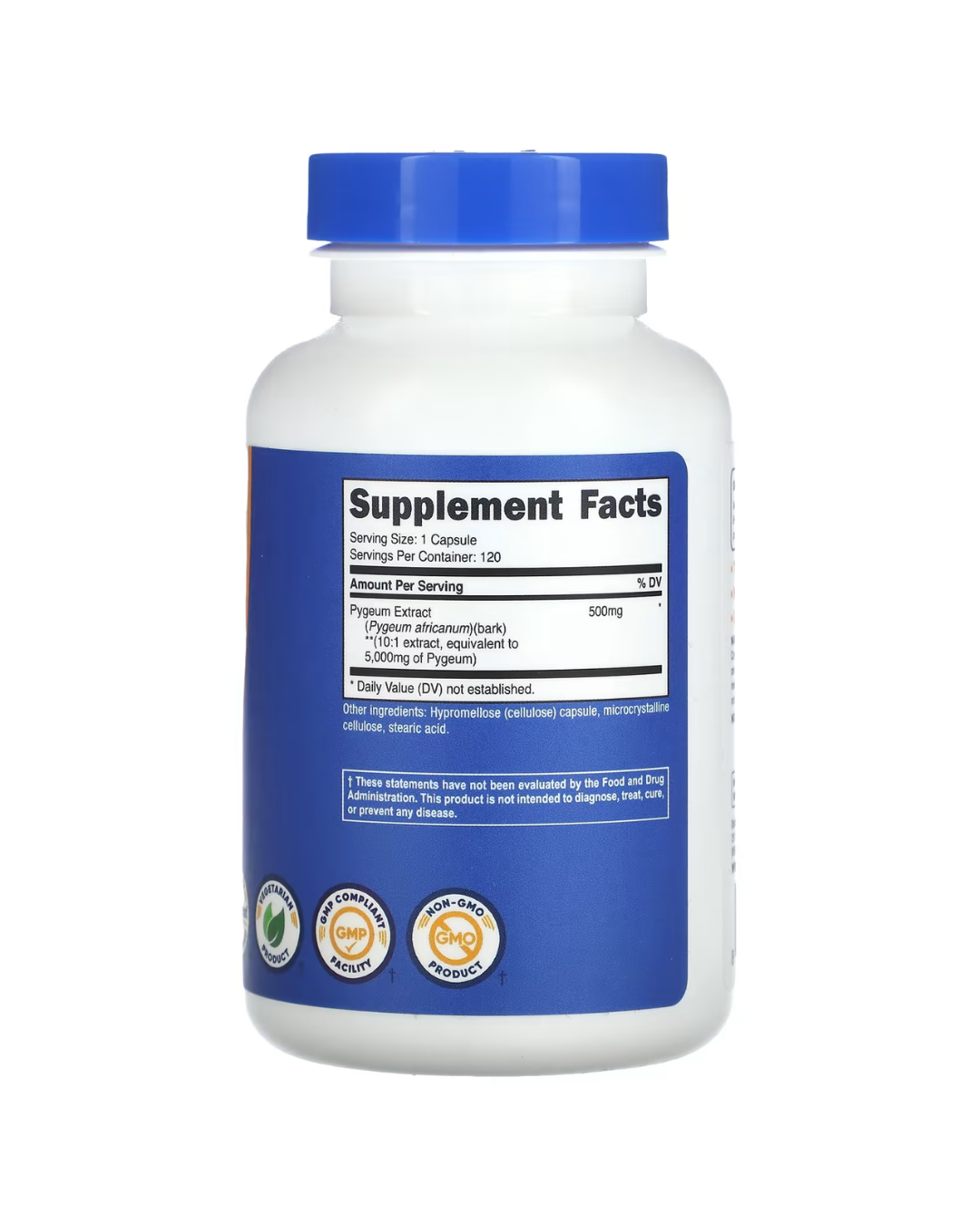 PYGEUM 5000MG 120 CAPSULES/ CIRUELO AFRICANO