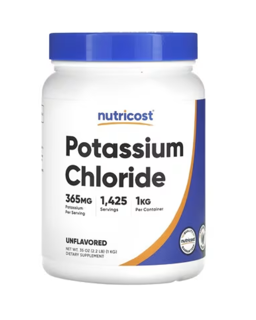 POTASSIUM CHLORIDE CLORURO DE POTASIO 1 KILO