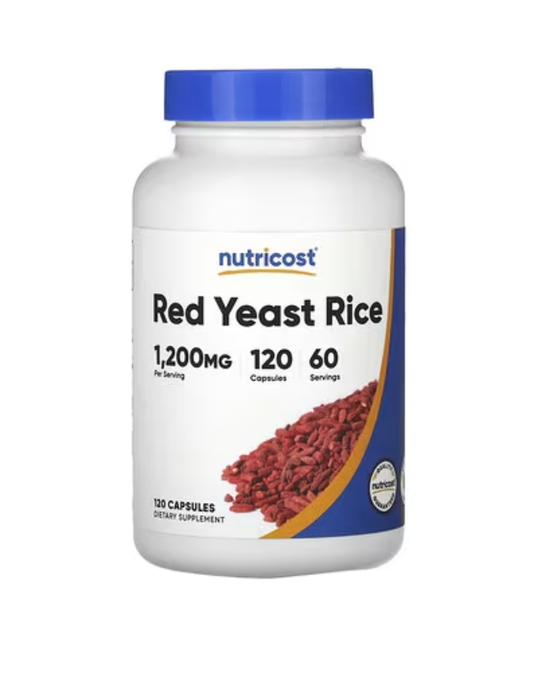 RED YEAST RICE 1200MG 120 CAPSULES/ ARROZ DE LEVADURA ROJA 120 CAPSULAS
