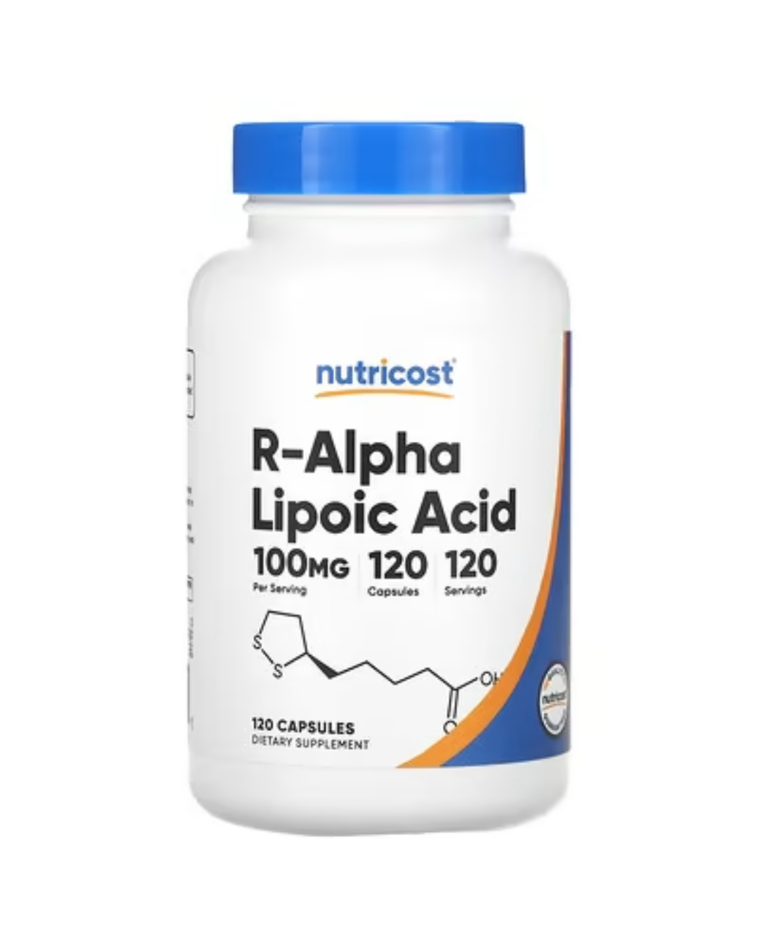 R ALPHA LIPOIC ACID 100MG 120 CAPSULES/ ACIDO R ALFA LIPOICO 120 CAPSULAS
