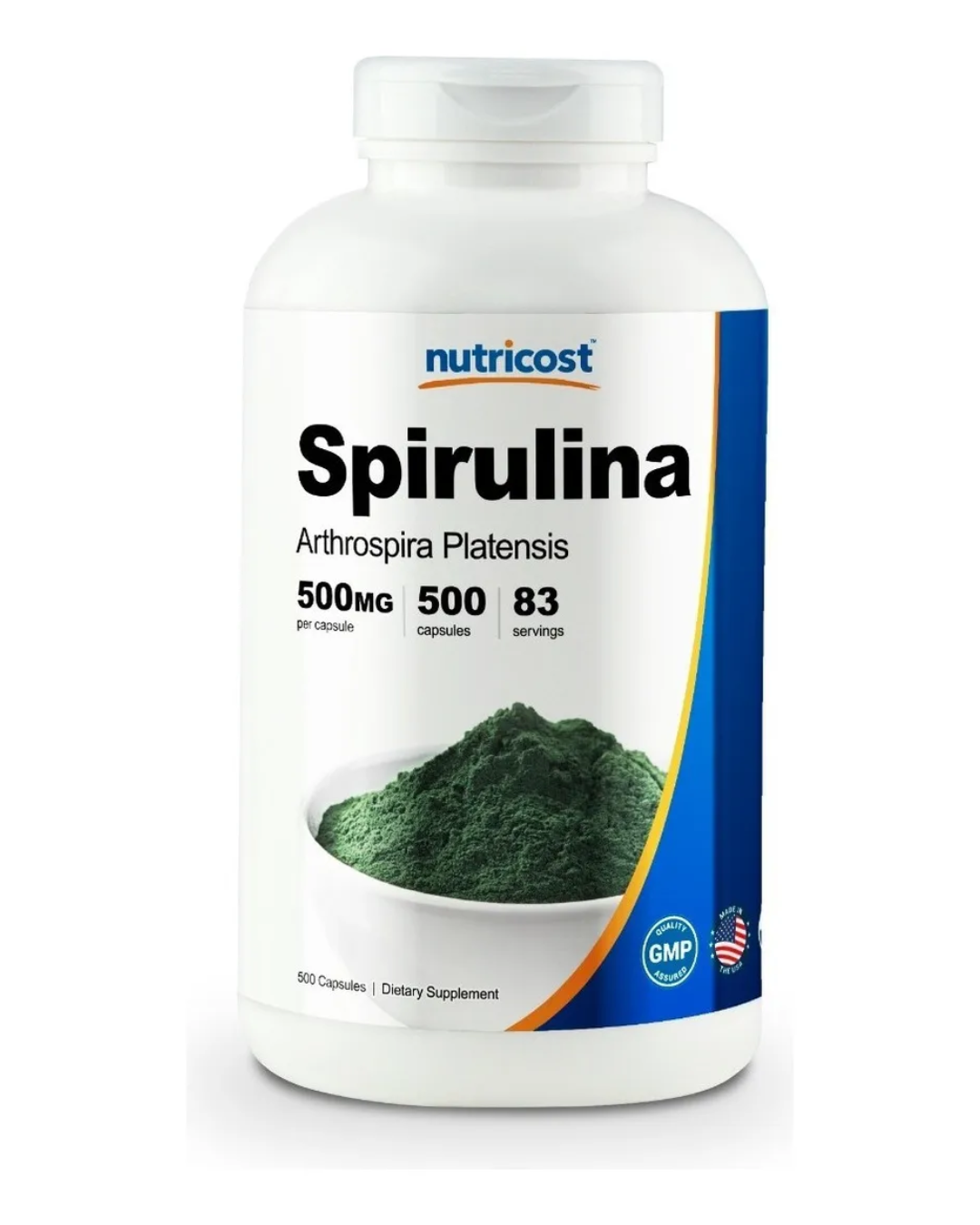 SPIRULINE 500 MG 500 CAPSULAS/ ESPIRULINA 500 CAPSULAS