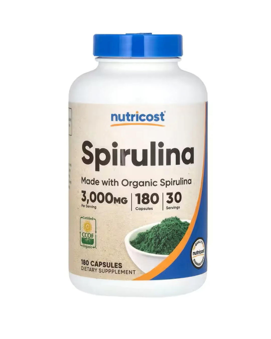 SPIRULINE 3000MG 180 CAPSULAS / ESPIRULINA 180 CAPSULAS