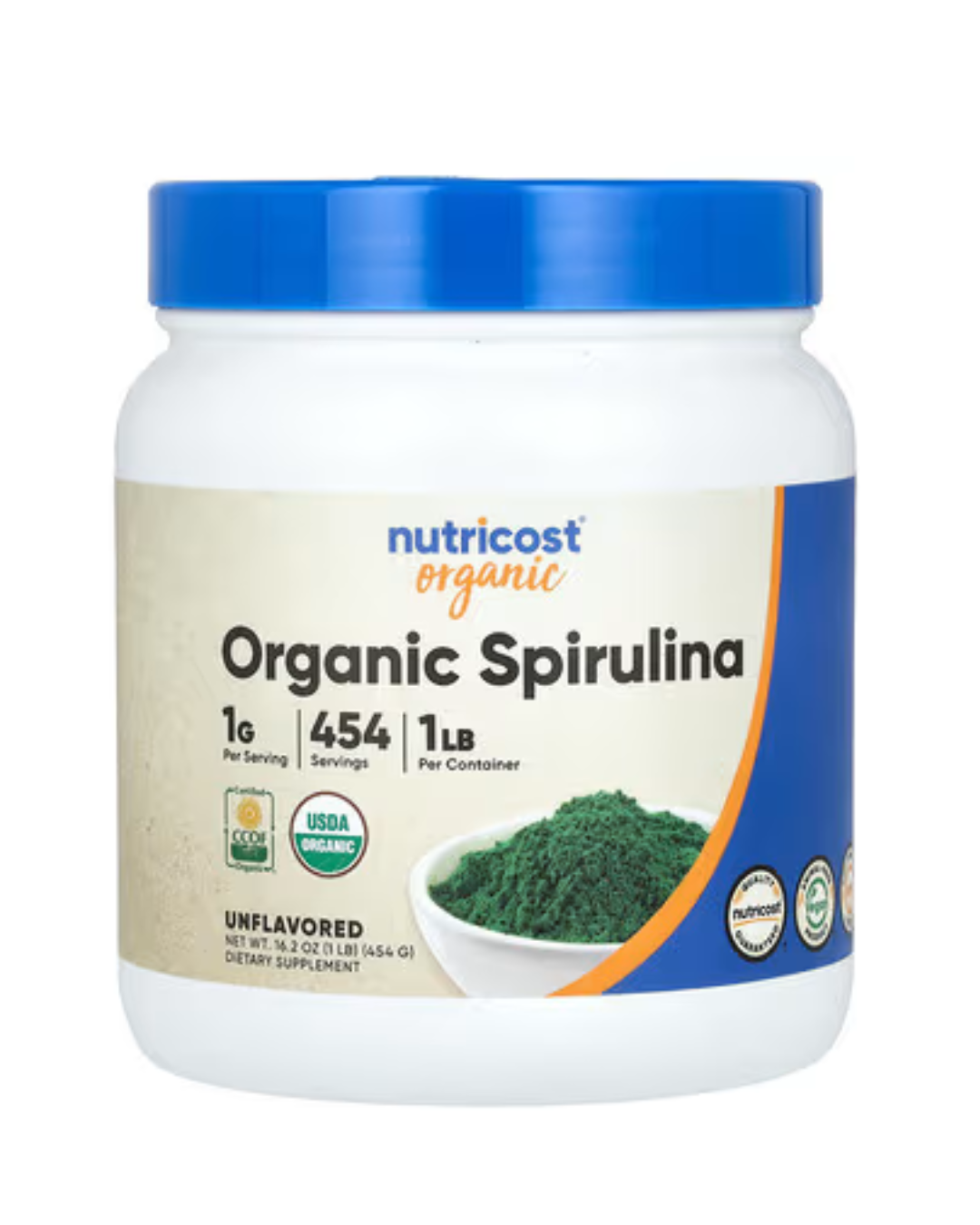 SPIRULINE POWDER 454 GRAMS / ESPIRULINA EN POLVO 454 GRAMOS