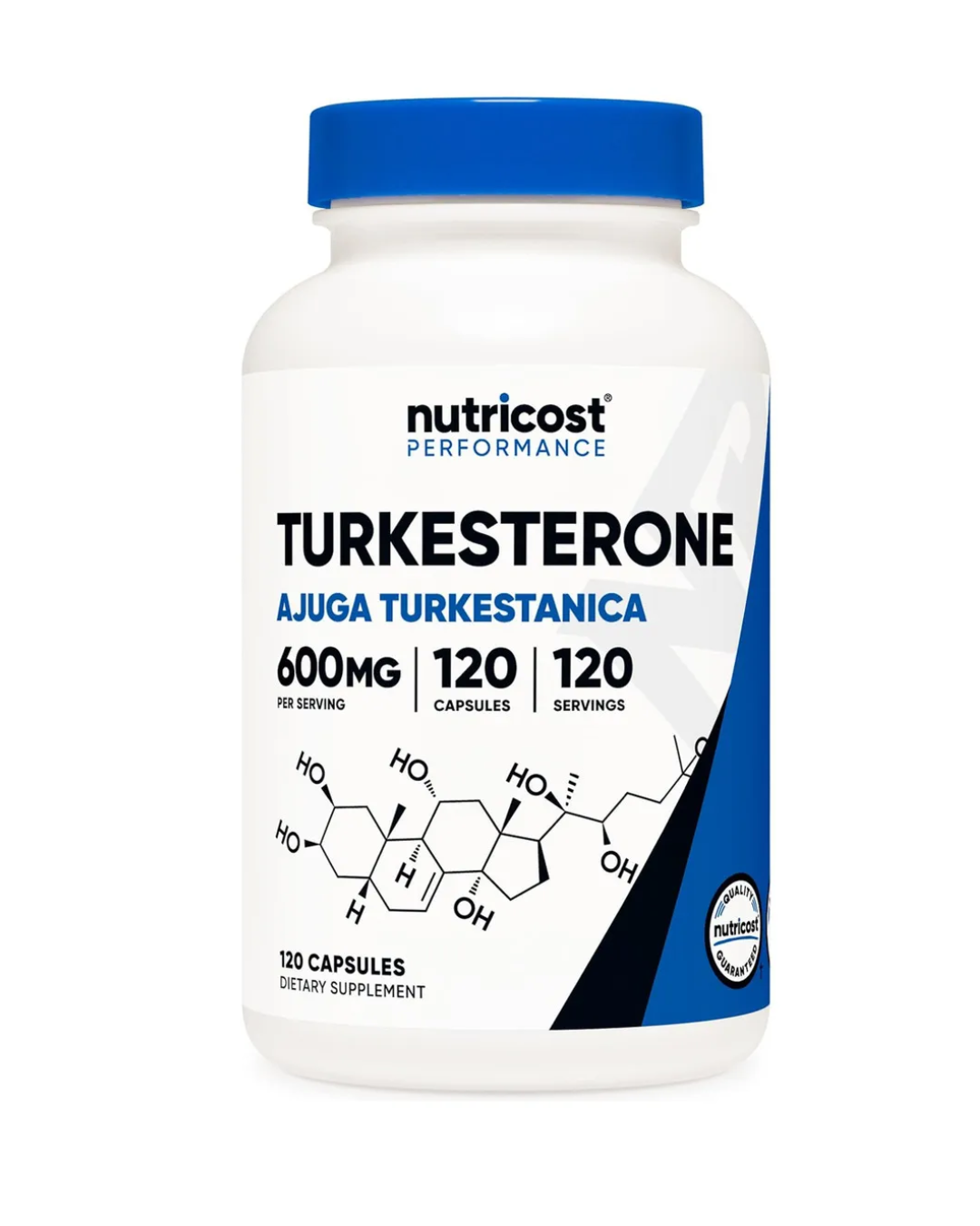 TURKESTERONE AJUGA TURKESTANICA 600 MH 120 CAPSULES