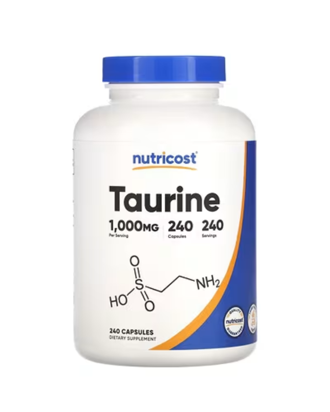 TAURINE 1000MG 240 CAPSULES/ TAURINA 1000MG 240 CAPSULAS