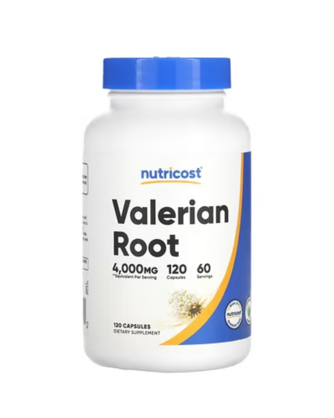 VALERIAN ROOT 4000 MG RAIZ DE VALERIANA 120 CAPSULAS