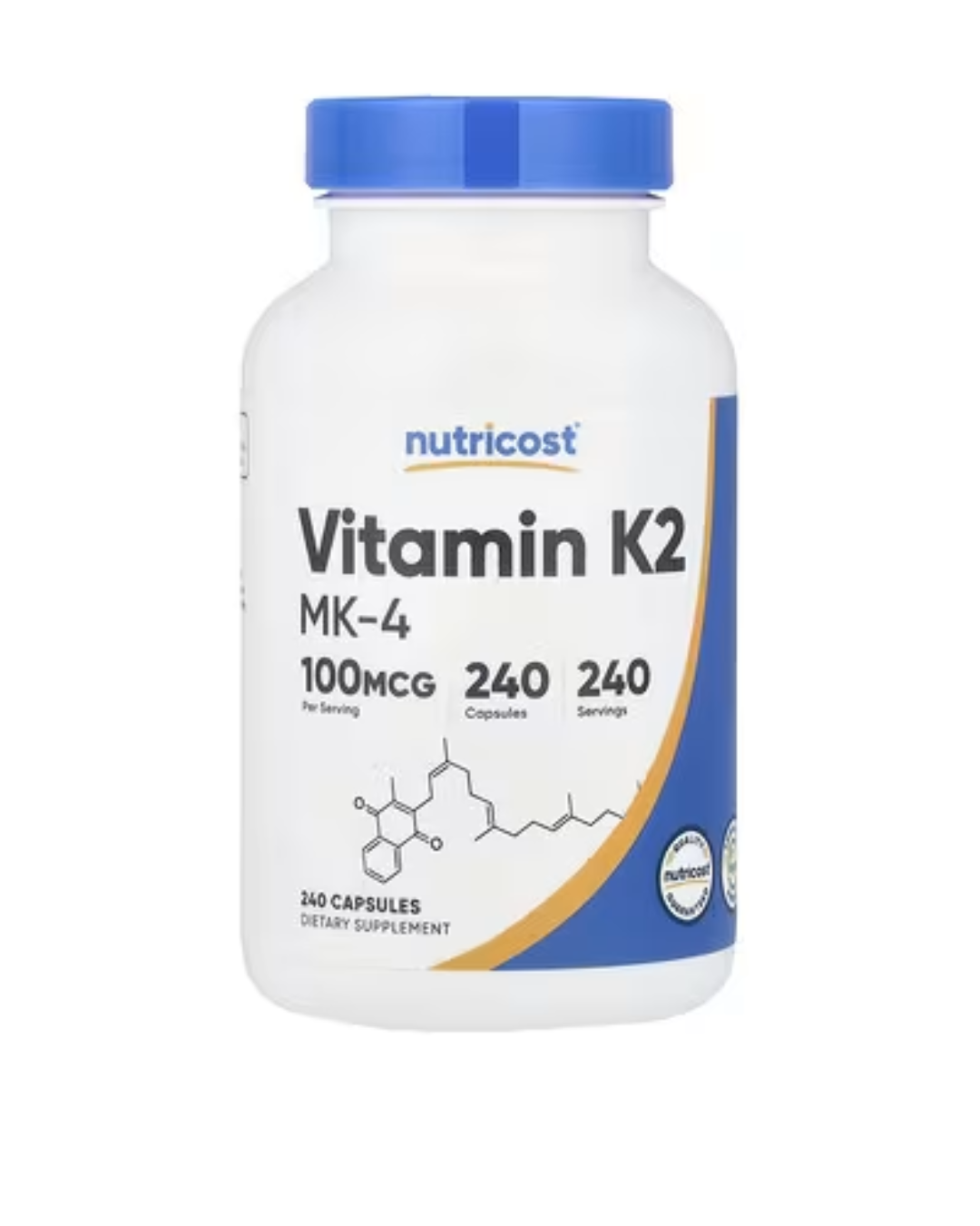 VITAMIN K2 MK4 100MCG 240 CAPSULES