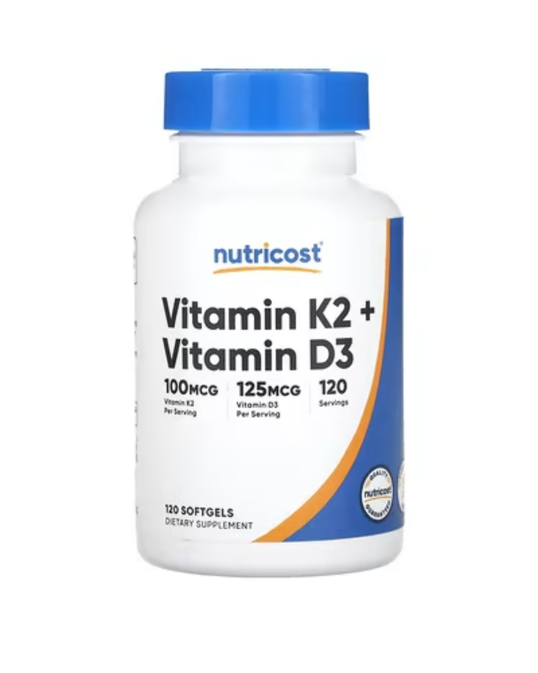 VITAMIN K2D3 5000 IU 120 SOFTGELS / VITAMINA K2D3 120 CAPSULAS GEL