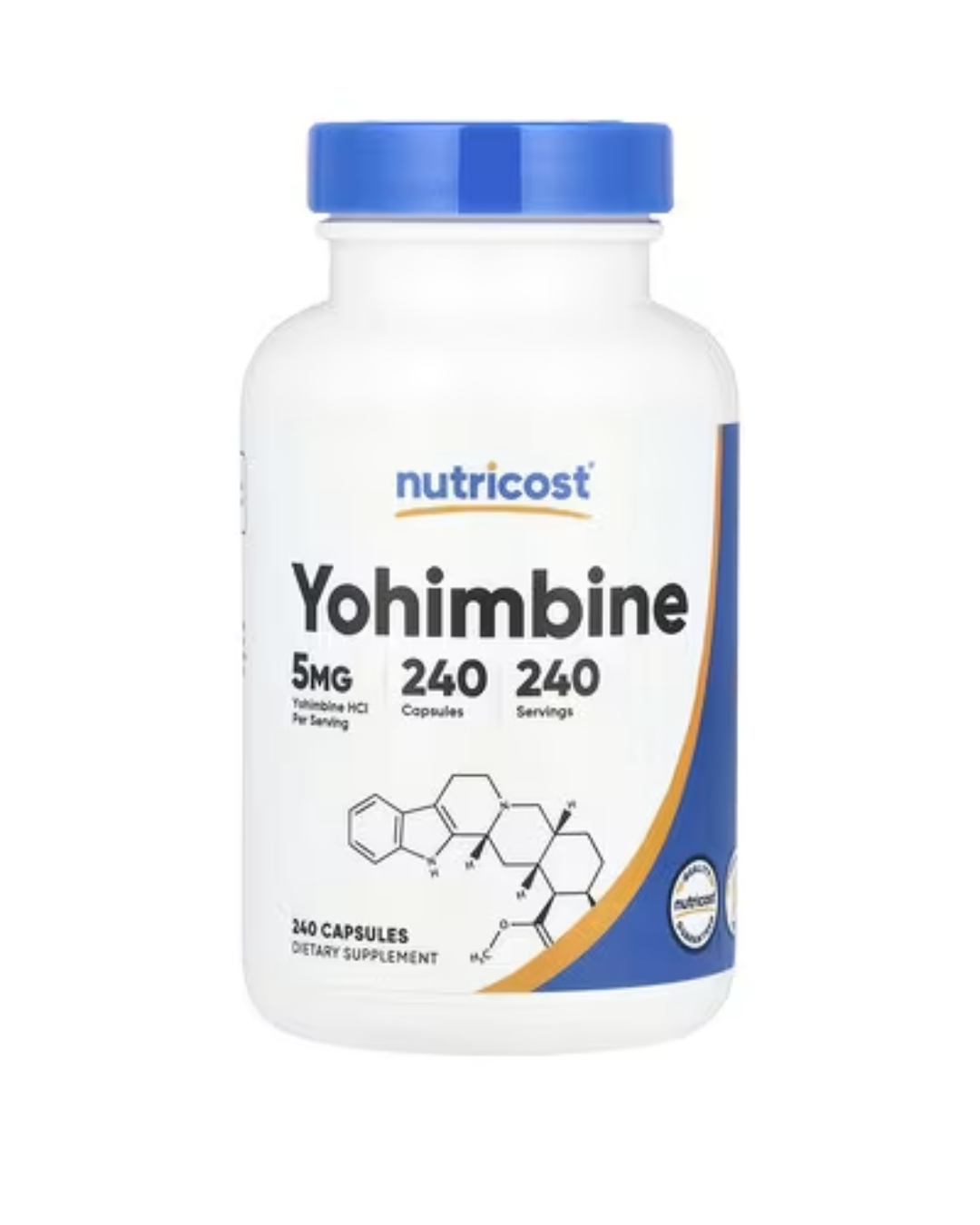 YOHIMBINE 5MG 240 CAPSULES / YOHIMBINA YOMBINA 240 CAPSULAS