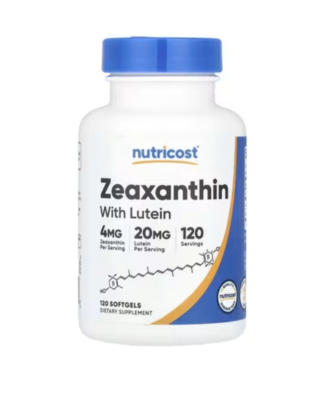 ZEAXANTHINE 4MG LUTEIN 20 MG 120 SOFTGELS / ZEAXANTINA CON LUTEINA 120 CAPSULAS GEL