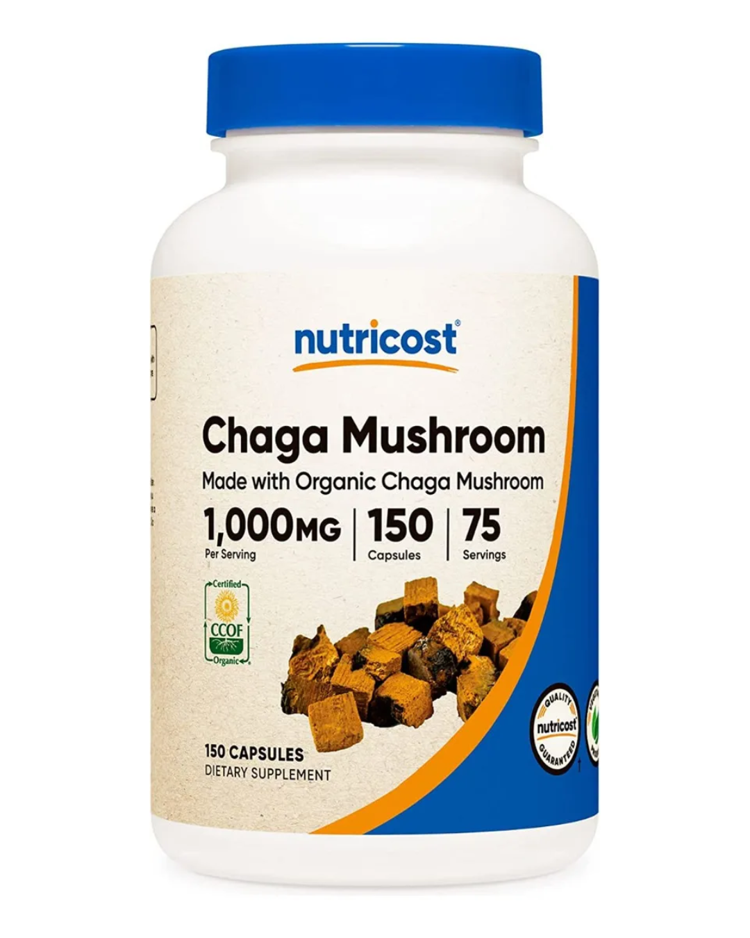 CHAGA MUSHROOM CAPSULES / HONGO CHAGA CAPSULAS