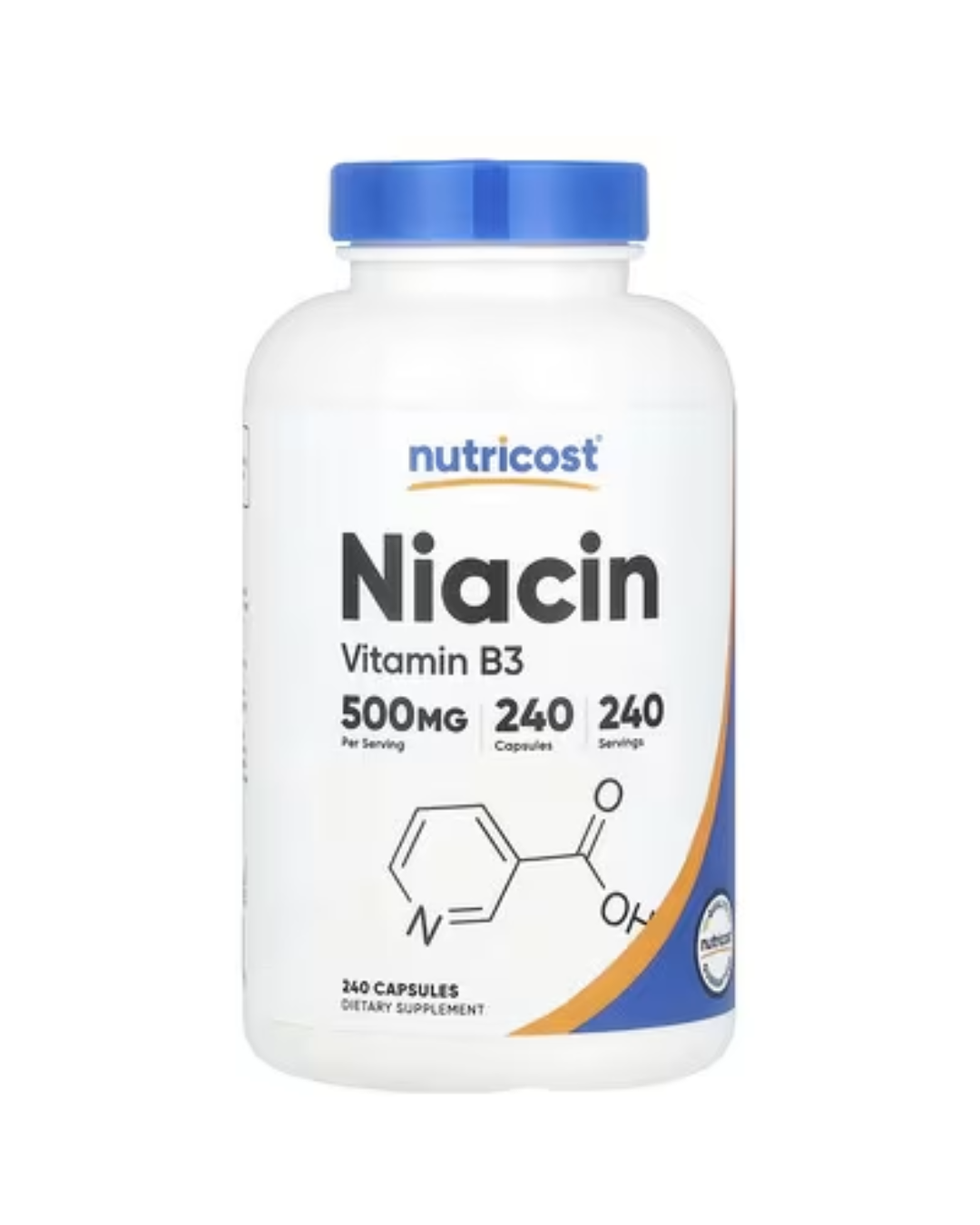 NIACIN 500 MG 240 CAPSULES/ NIACINA 500 MG 240 CAPSULAS