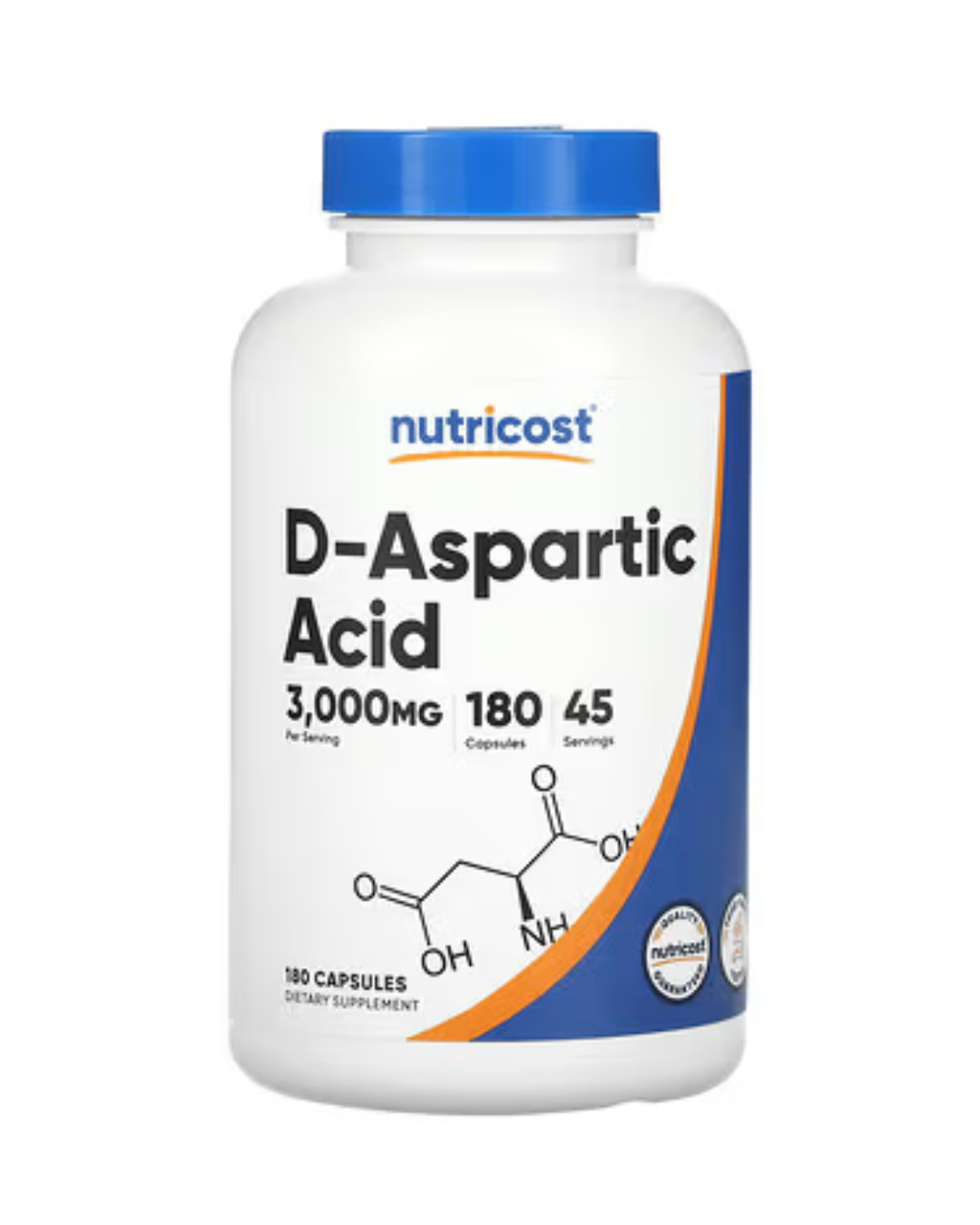 D ASPARTIC ACID 3000MG 180 CAPSULES/ D ASPARTIC ACID 180 CAPSULES