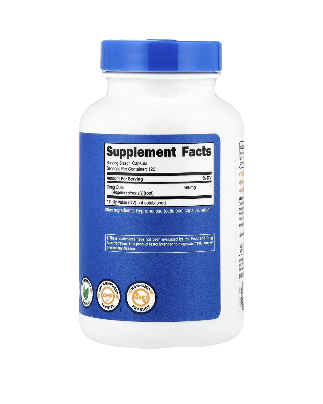DONG QUAI 565 MG 240 CAPSULES / ANGELICA SINENSIS