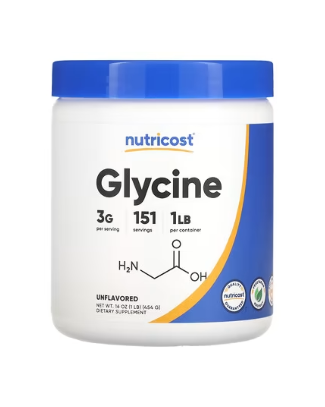 GLYCINE POLVO 454 GRAMOS/ GLICINA