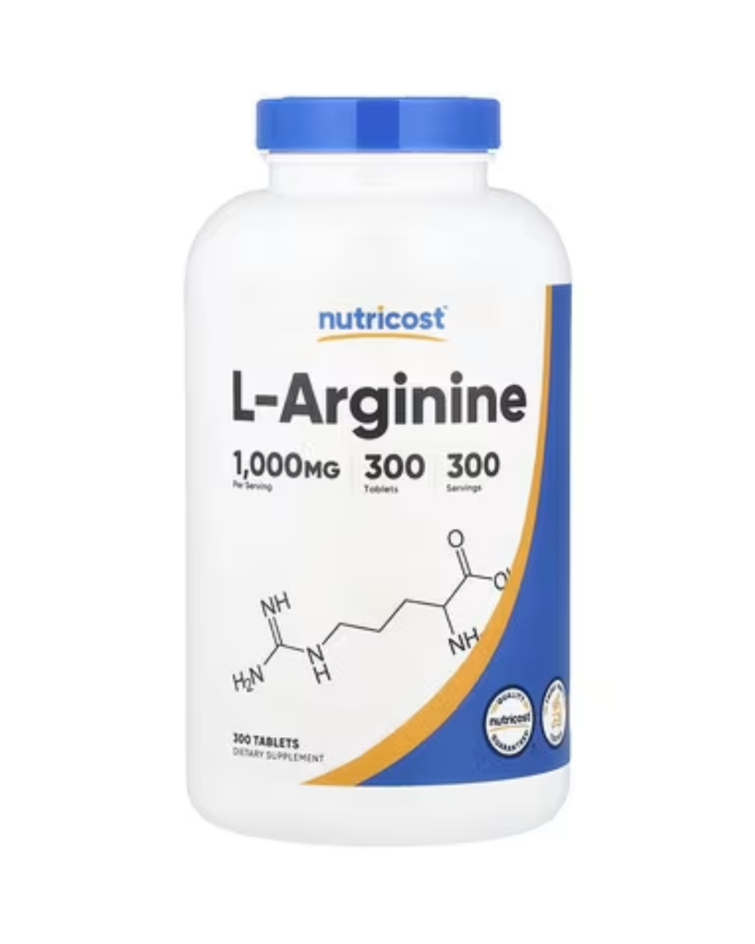 L ARGININE 1000 MG 300 TABLETAS / L ARGININA 1000 MG TABLETS