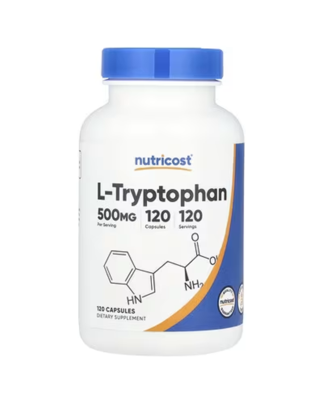 L TRYPTOPHAN 500MG 120 CAPSULES / TRIPTOFANO 120 CAPSULAS 500MG