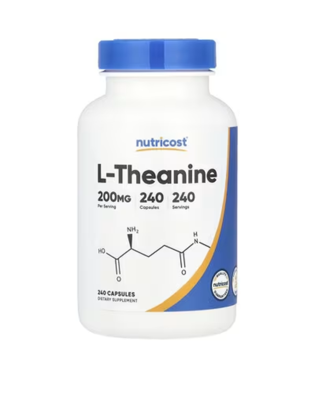 L THEANINE 200MG 240 CAPSULES/ L TEANINA 200MG 240 CAPSULAS