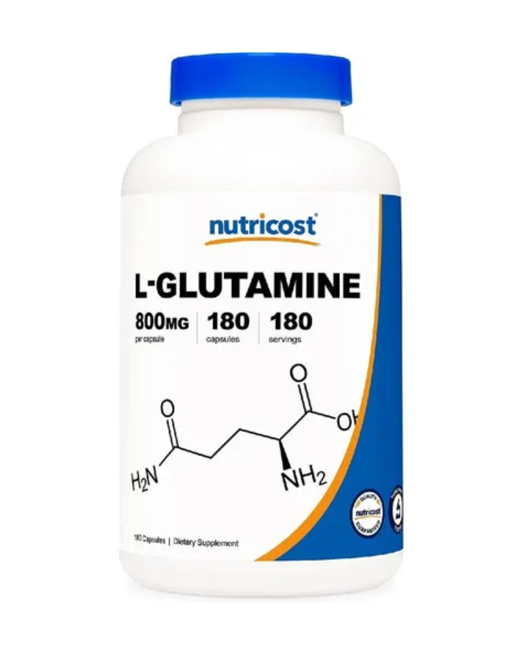 L GLUTAMINE 800MG 180 CAPSULES/ L GLUTAMINA 800 MG 180 CAPSULAS