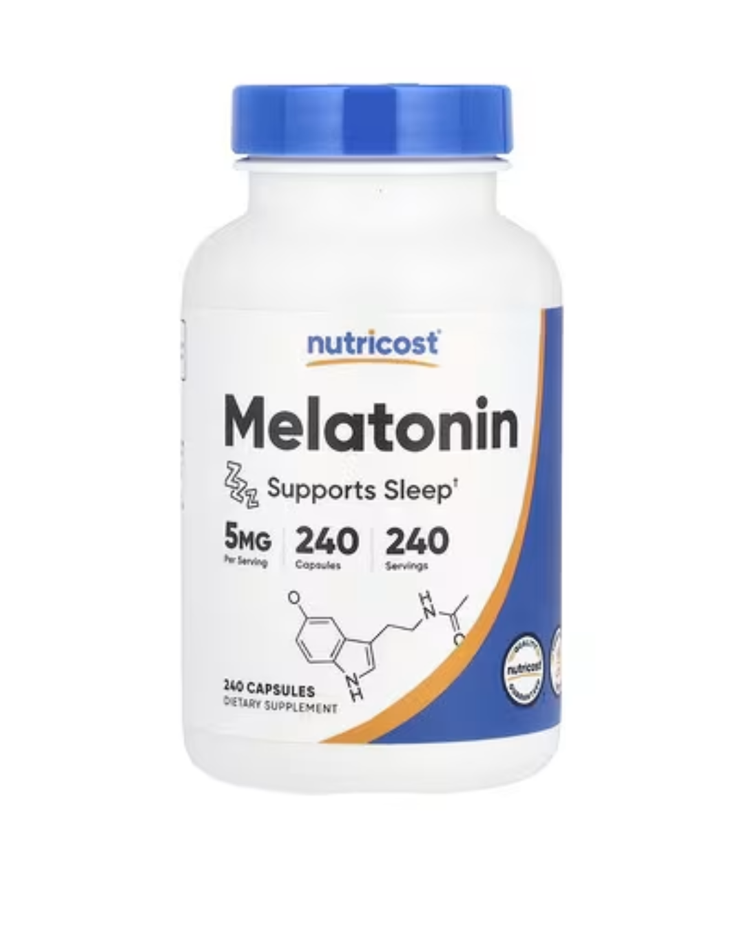 MELATONIN 5 MG 240 CAPSULES/MELATONINA