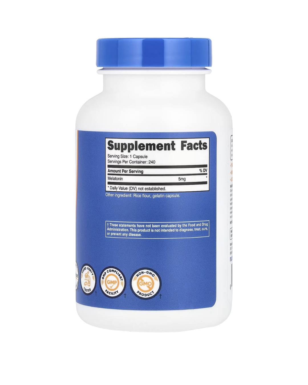 MELATONIN 10MG 240 CAPSULES/ MELATONINA