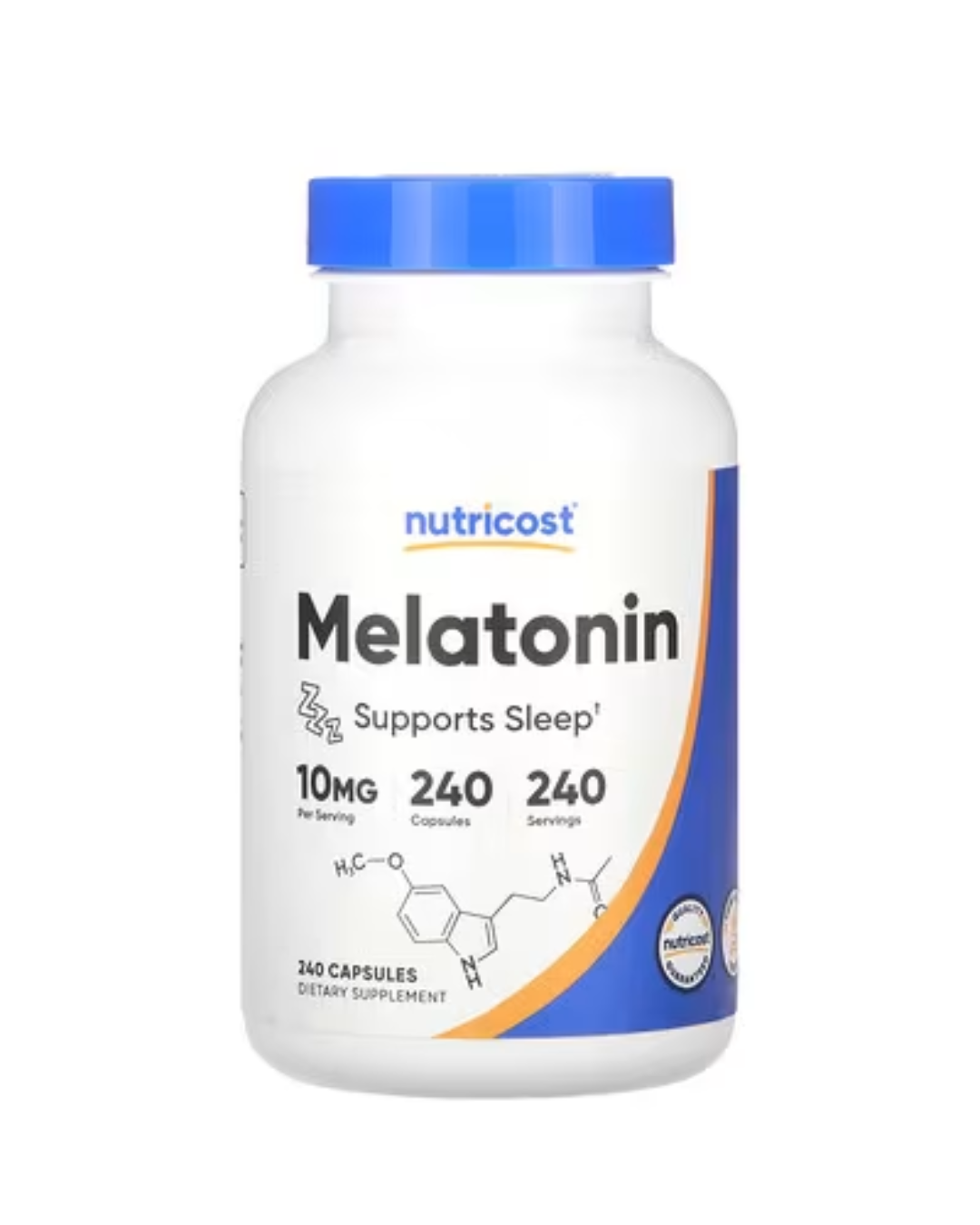 MELATONIN 10MG 240 CAPSULES/ MELATONINA