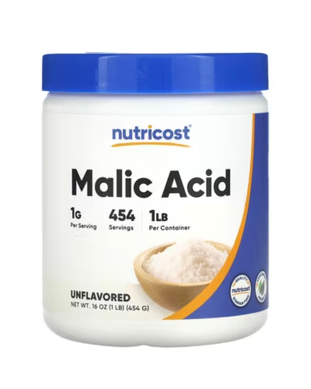 MALIC ACID POWDER 454 GRAMS/ ACIDO MALICO POLVO 454 GRAMOS