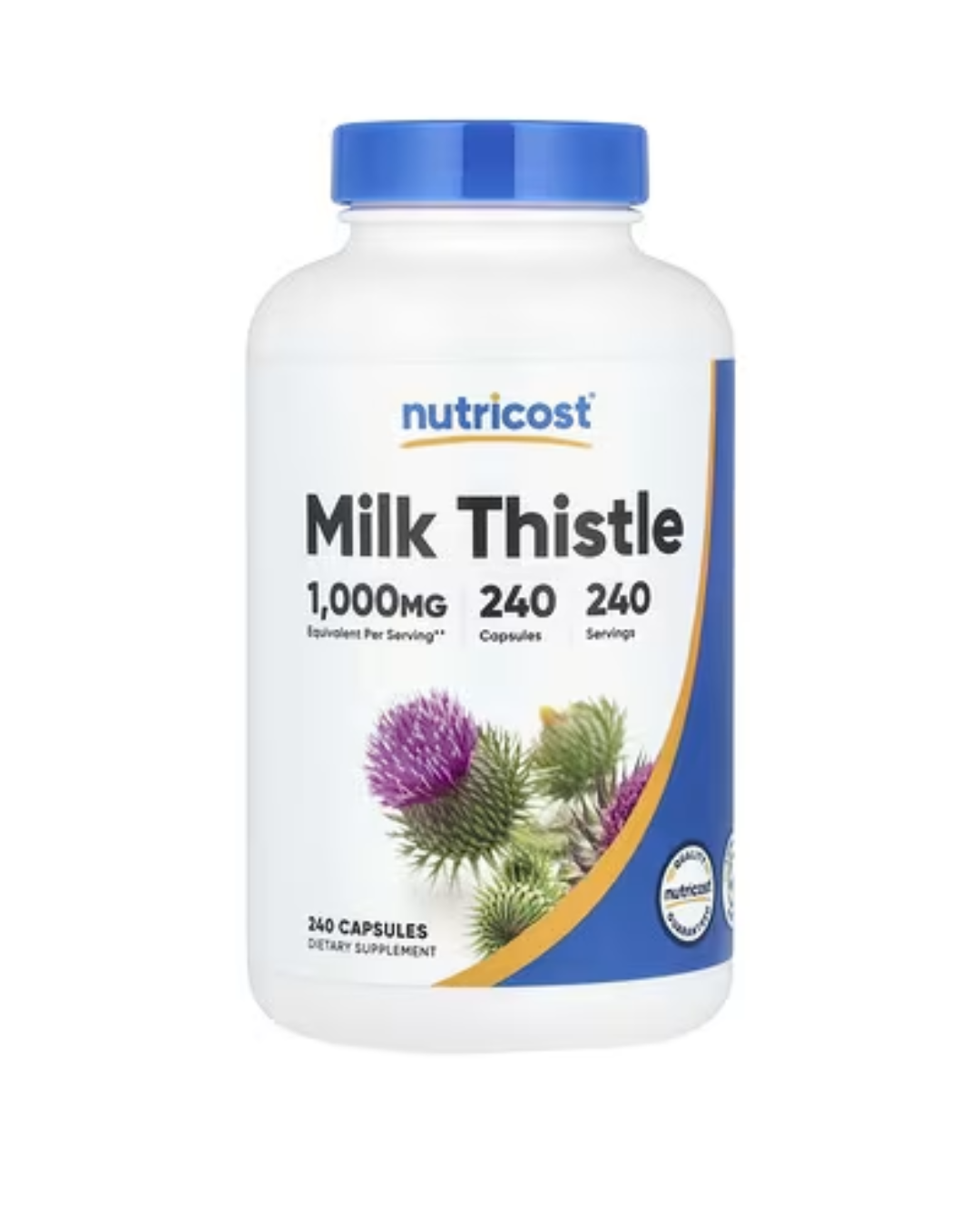 MILK THISTLE 1000MG 240 CAPSULES/ CARDO MARIANO 1000MG 240 CAPSULAS