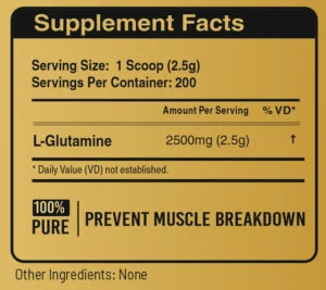 L-glutamine level pro