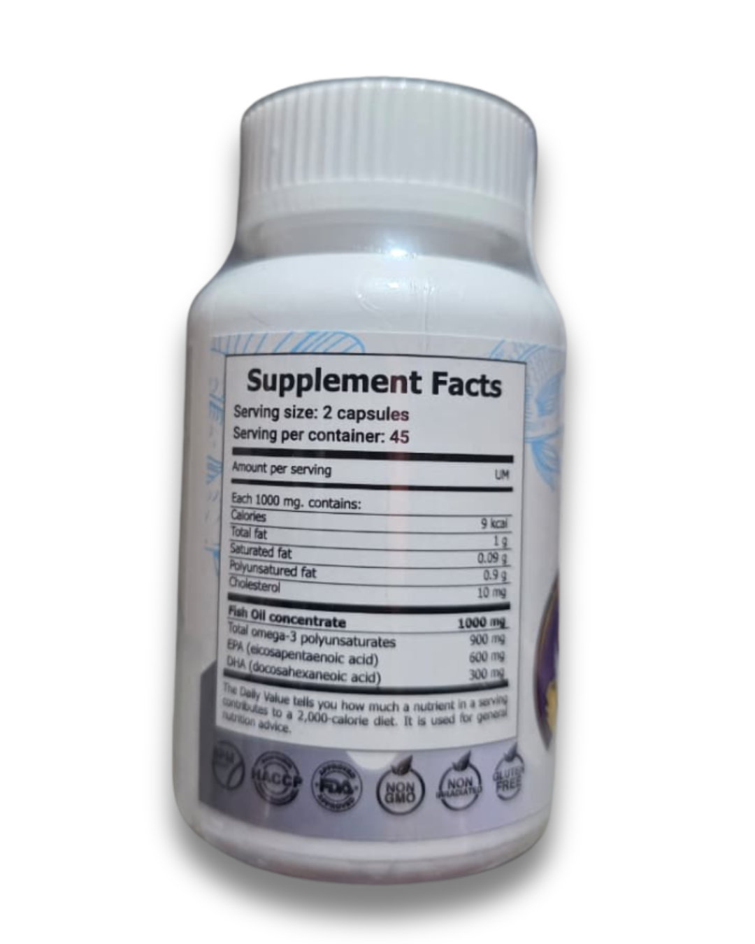 OMEGA 3 PESCADITO FORTACHON - 90 CAPSULAS