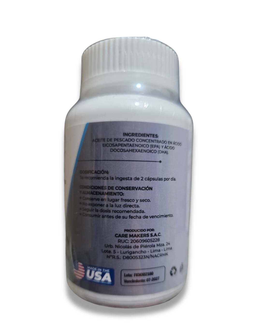 OMEGA 3 PESCADITO FORTACHON - 90 CAPSULAS