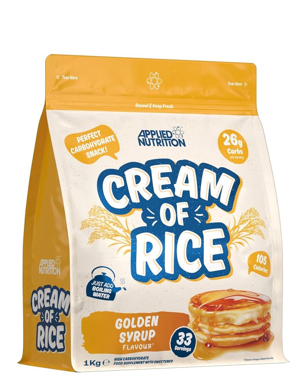 Crema de arroz applied nutrition 1KG