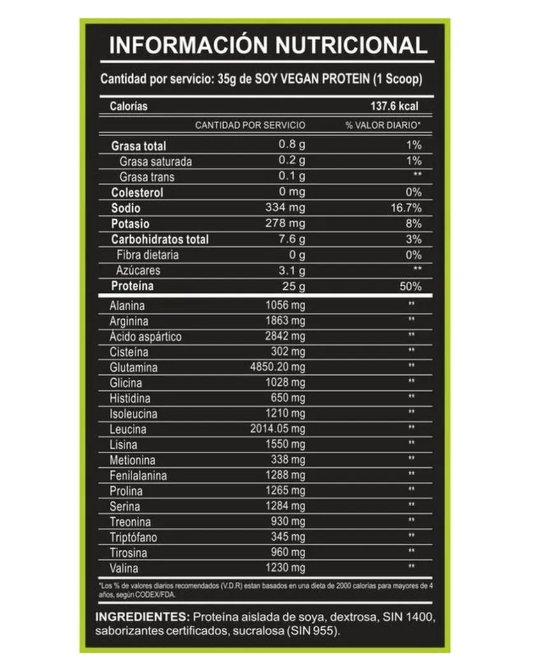 SOY VEGAN PRO 1KG ADN