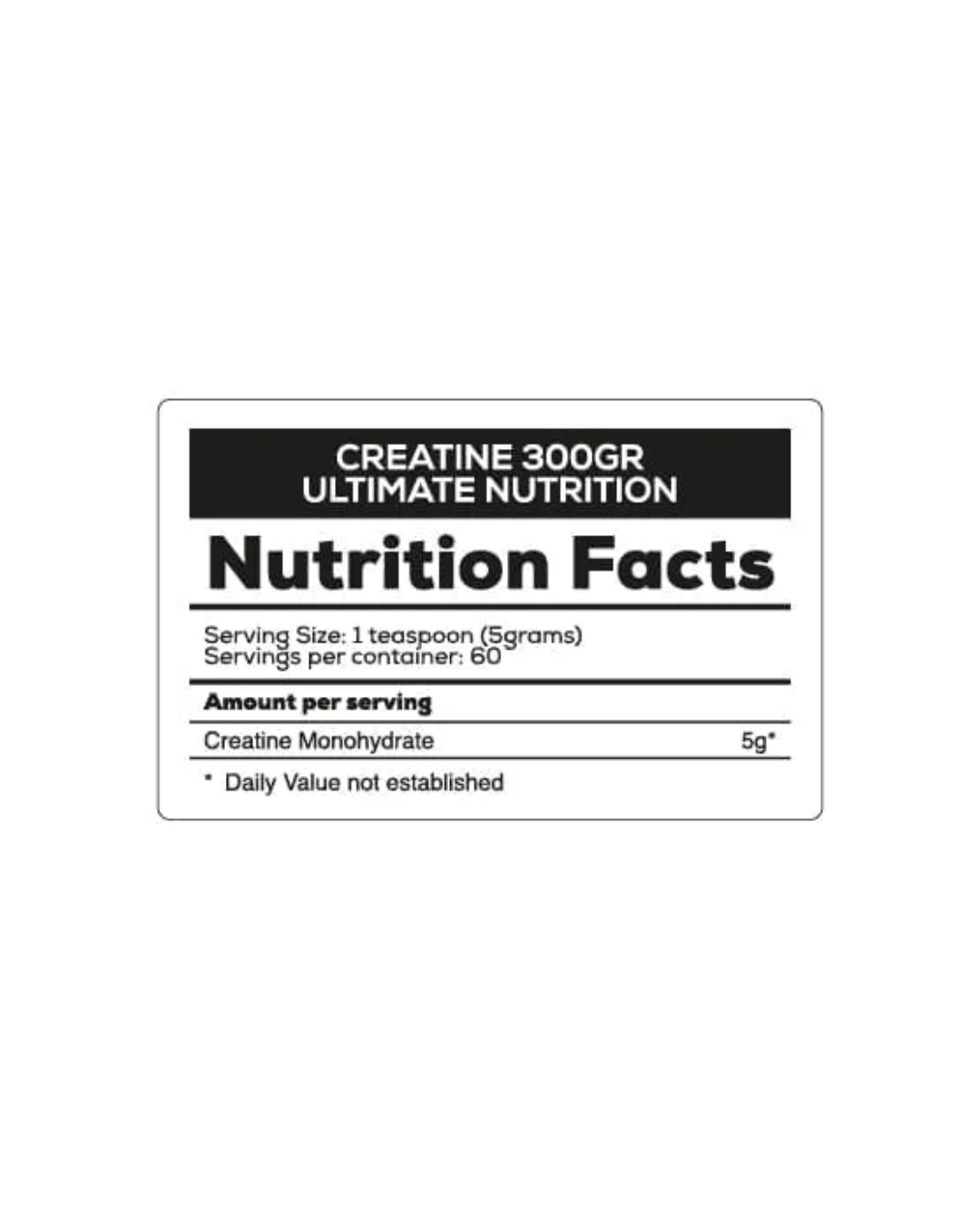 CREATINA ULTIMATE NUTRITION FRUIT PUNCH 300G